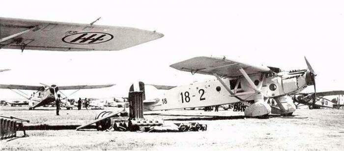 Caproni Ca.111RC. 18.a squadriglia, 22° gruppo