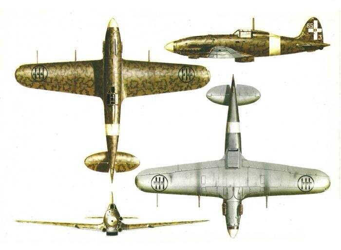 Aer.Macchi C.205V “Veltro” 85a squadriglia 18° gruppo 3° stormo Cerveteri, agosto 1943