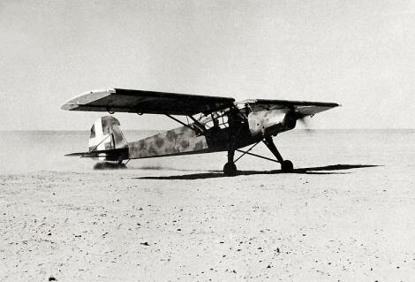 Fieseler Fi.156 C-1 “Stork” Sezione Collegamenti II Armata, Scutari estate 1942