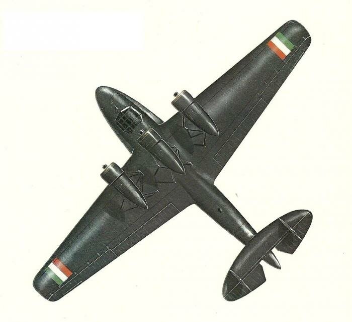 Macchi C.100 I-PLIO Nucleo Comunicazioni Ala Littoria, Roma Lido primavera 1943