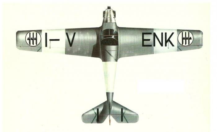 Avia FL 3 militare M.M.56489 I-VENK « arlecchino »